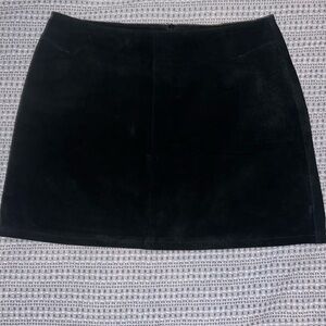 Eye Candy Leather Skirt
